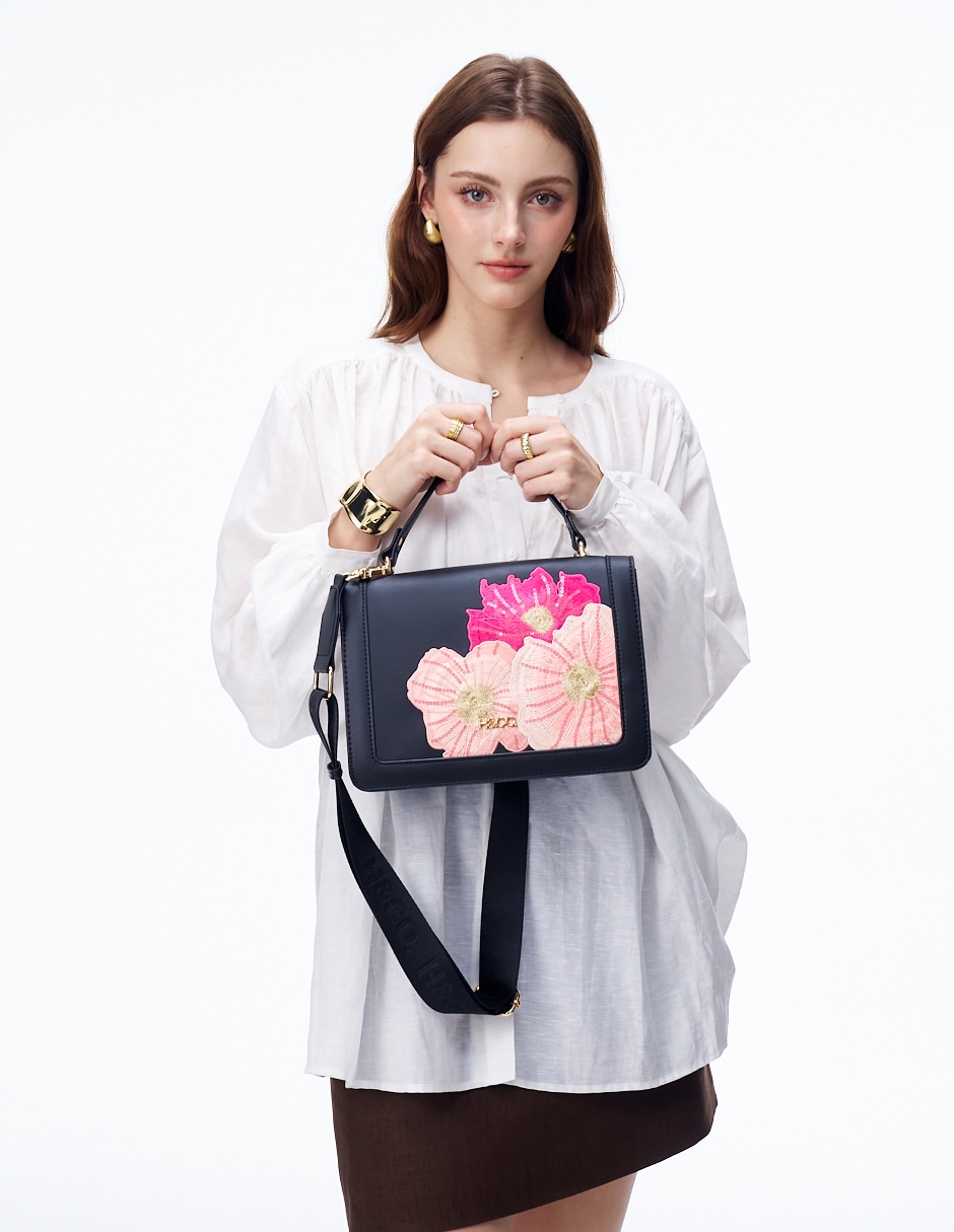 Bolsa flap h&co magdalena mujer