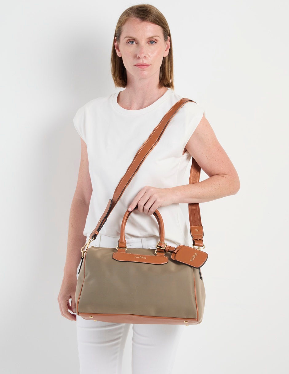 Bolsa bowler Huser para mujer
