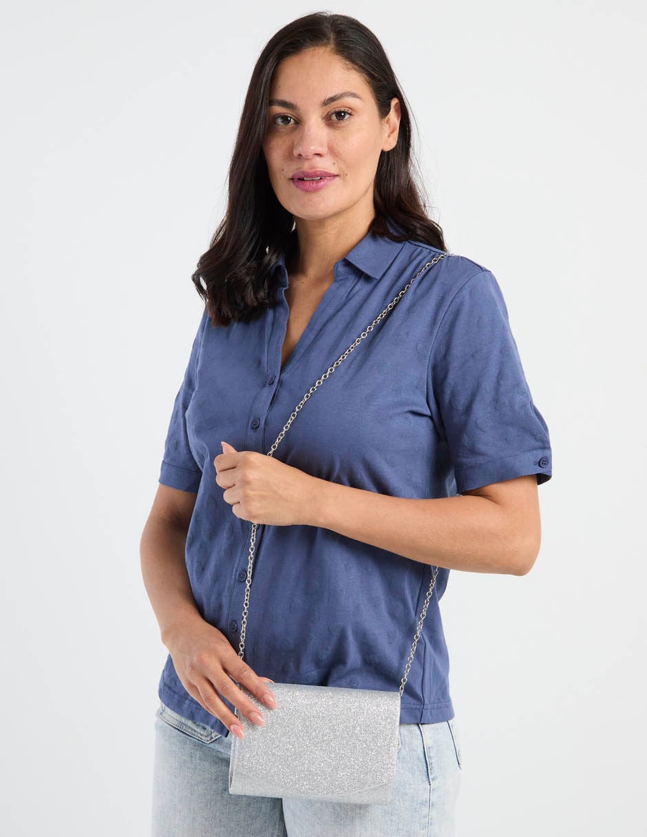 Bolsa clutch Huser para mujer