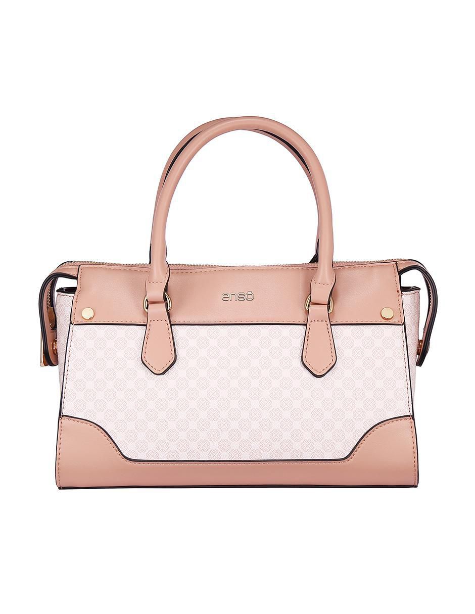 Bolsa satchel Monogram Blush para mujer 1