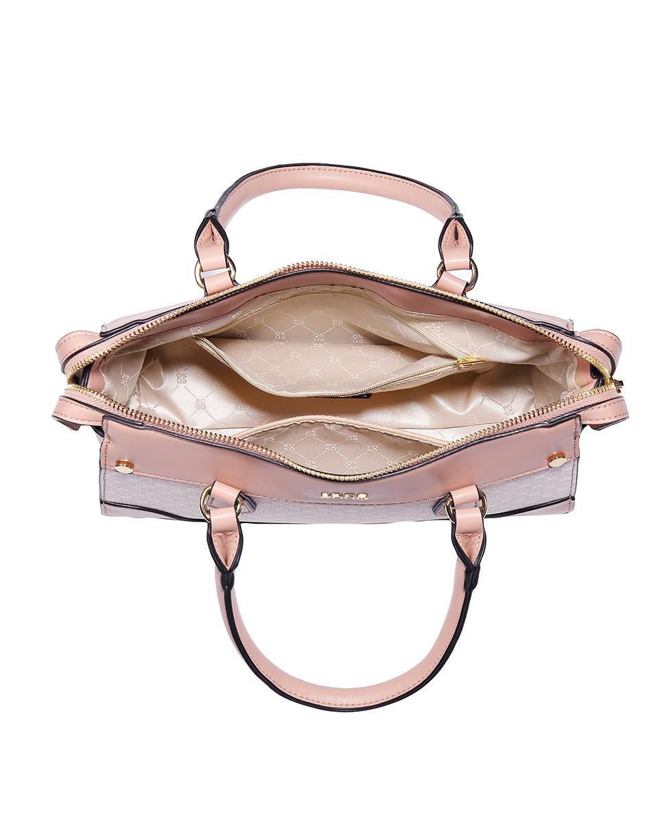 Bolsa satchel Monogram Blush para mujer 10