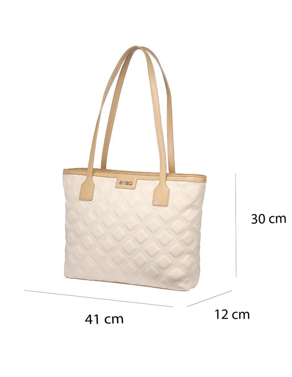 Bolsa tote Quilted Chic para mujer 11