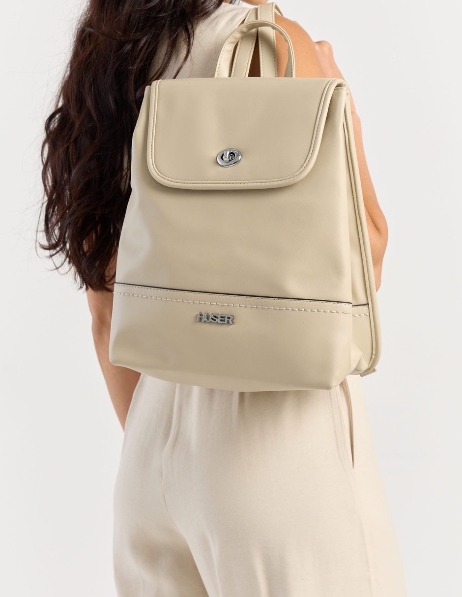 Backpack casual Huser Basics para mujer