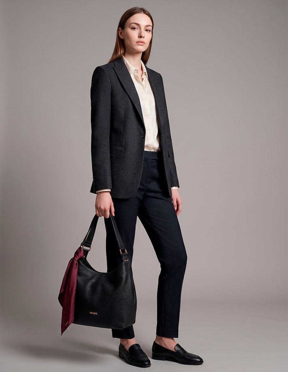 Bolsa hobo Huser Basics para mujer