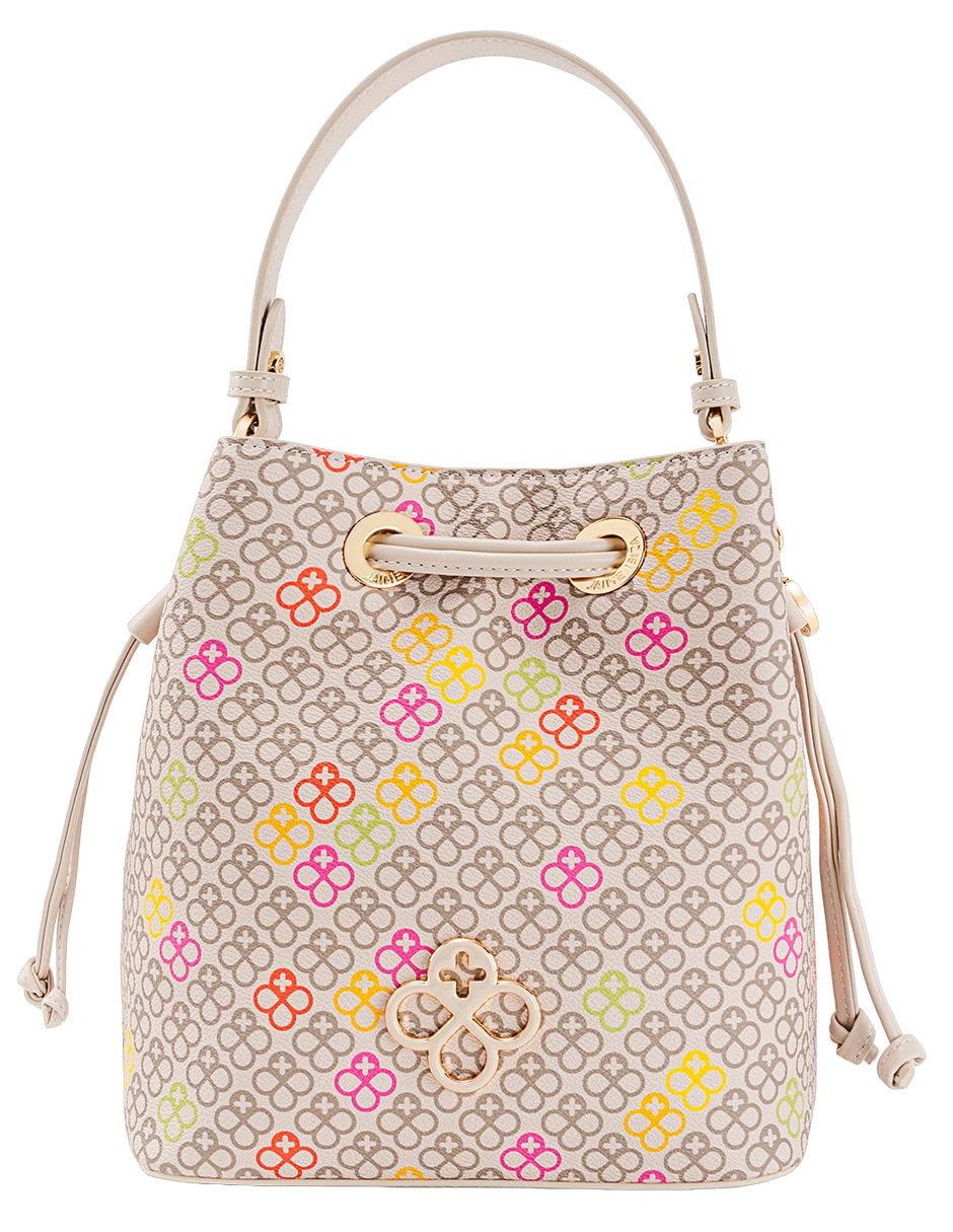 Set/bolsa bucket voces de poliuretano para mujer