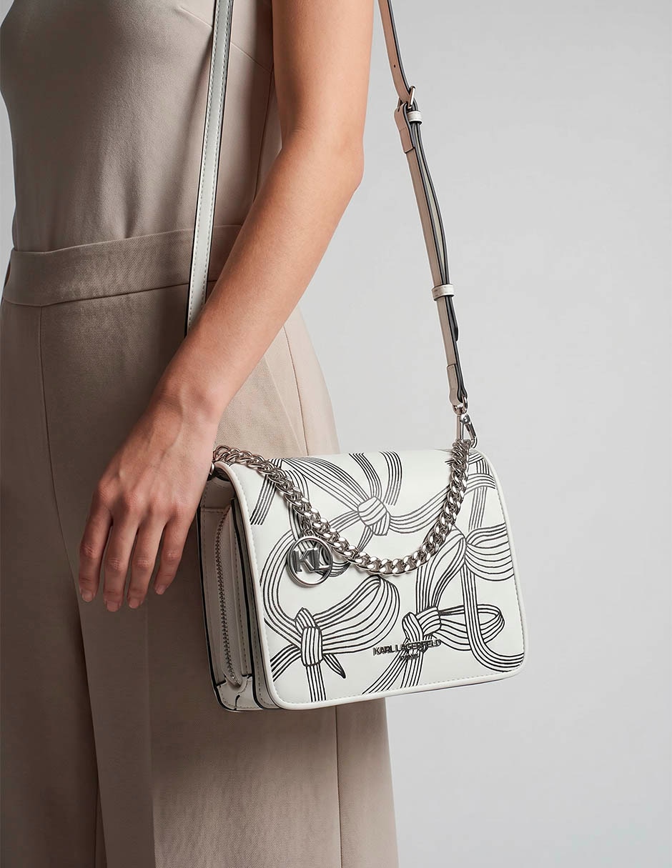 Bolsa crossbody de piel para mujer