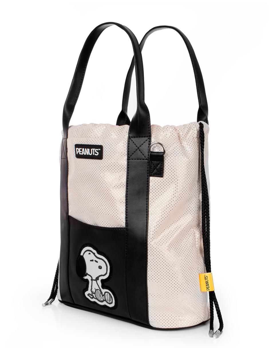 Bolsa bucket Peanuts Snoopy para mujer