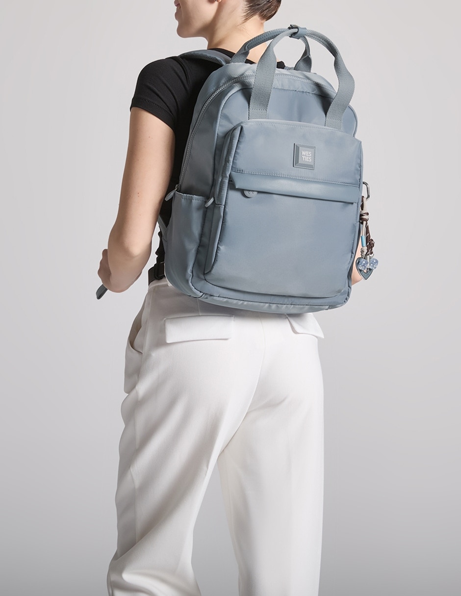 Mochila con portalaptop para mujer
