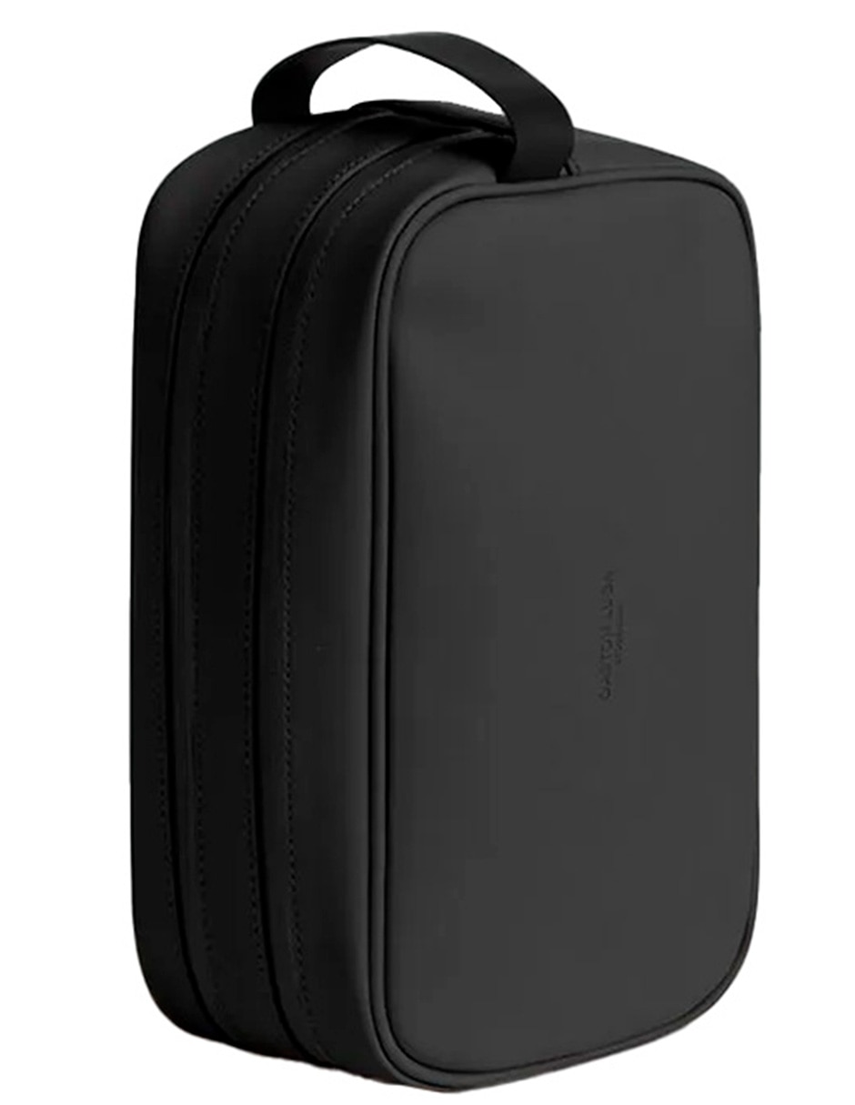 Cosmetiquera de viaje spl_sh toiletry double zipped bag black unisex