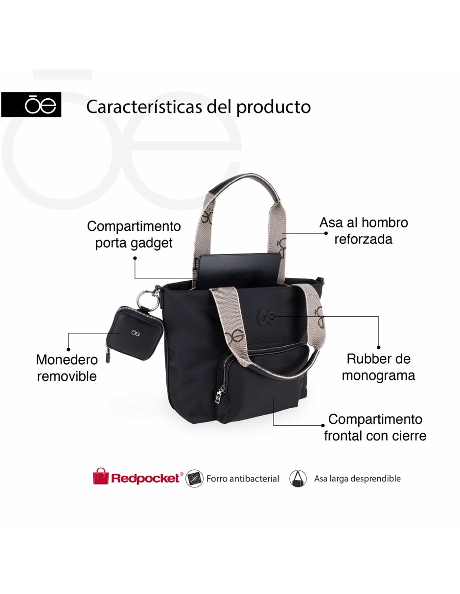 Bolsa tote idaeli mujer 3