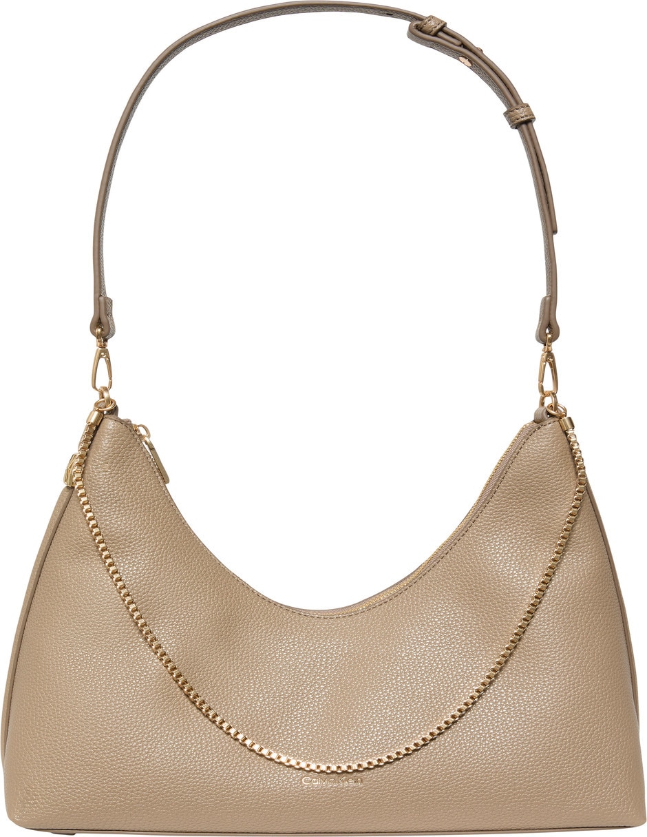 Bolsa Crossbody Hardware Emblem Pebble para mujer