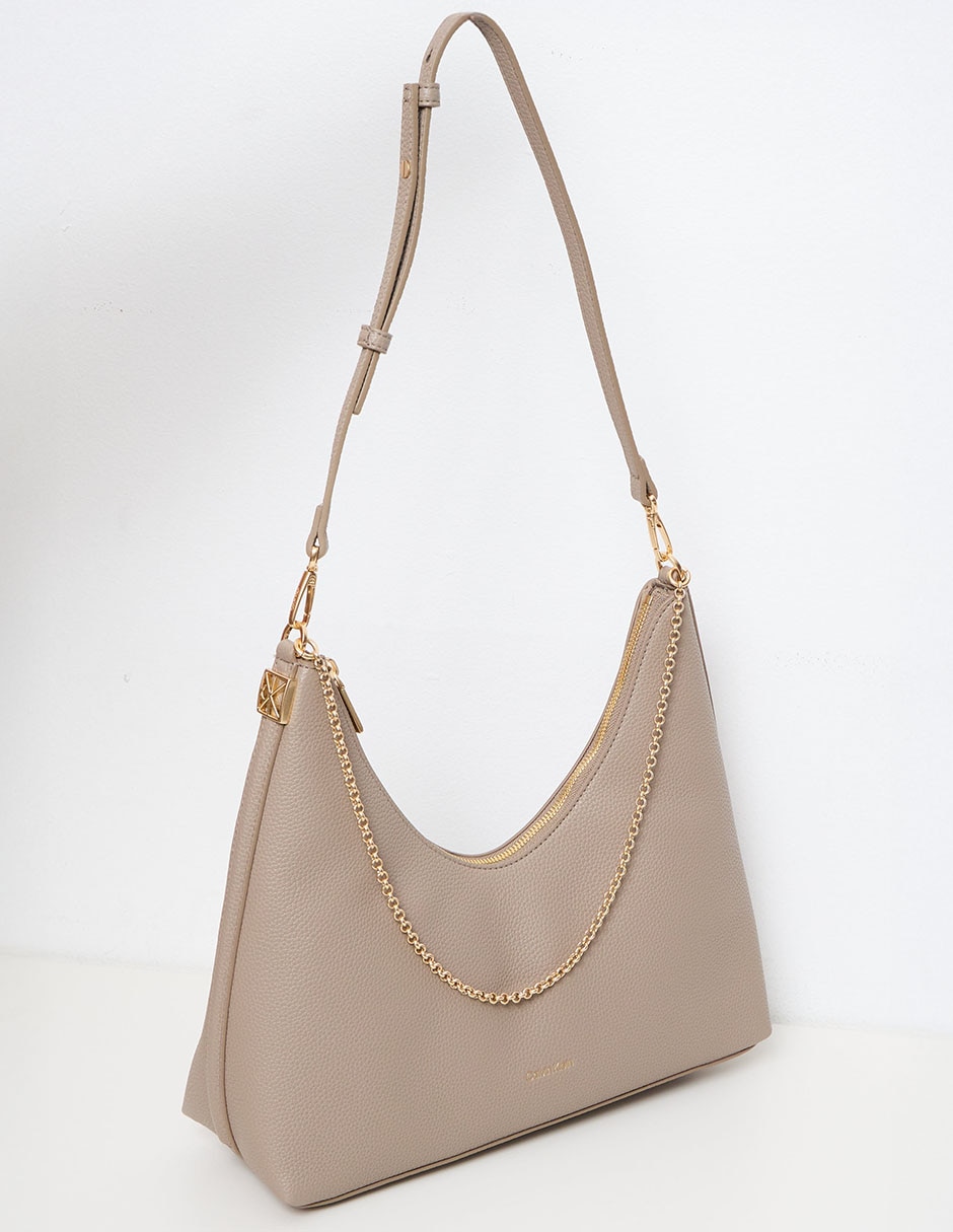 Bolsa Crossbody Calvin Klein Hardware Emblem Pebble para mujer 2