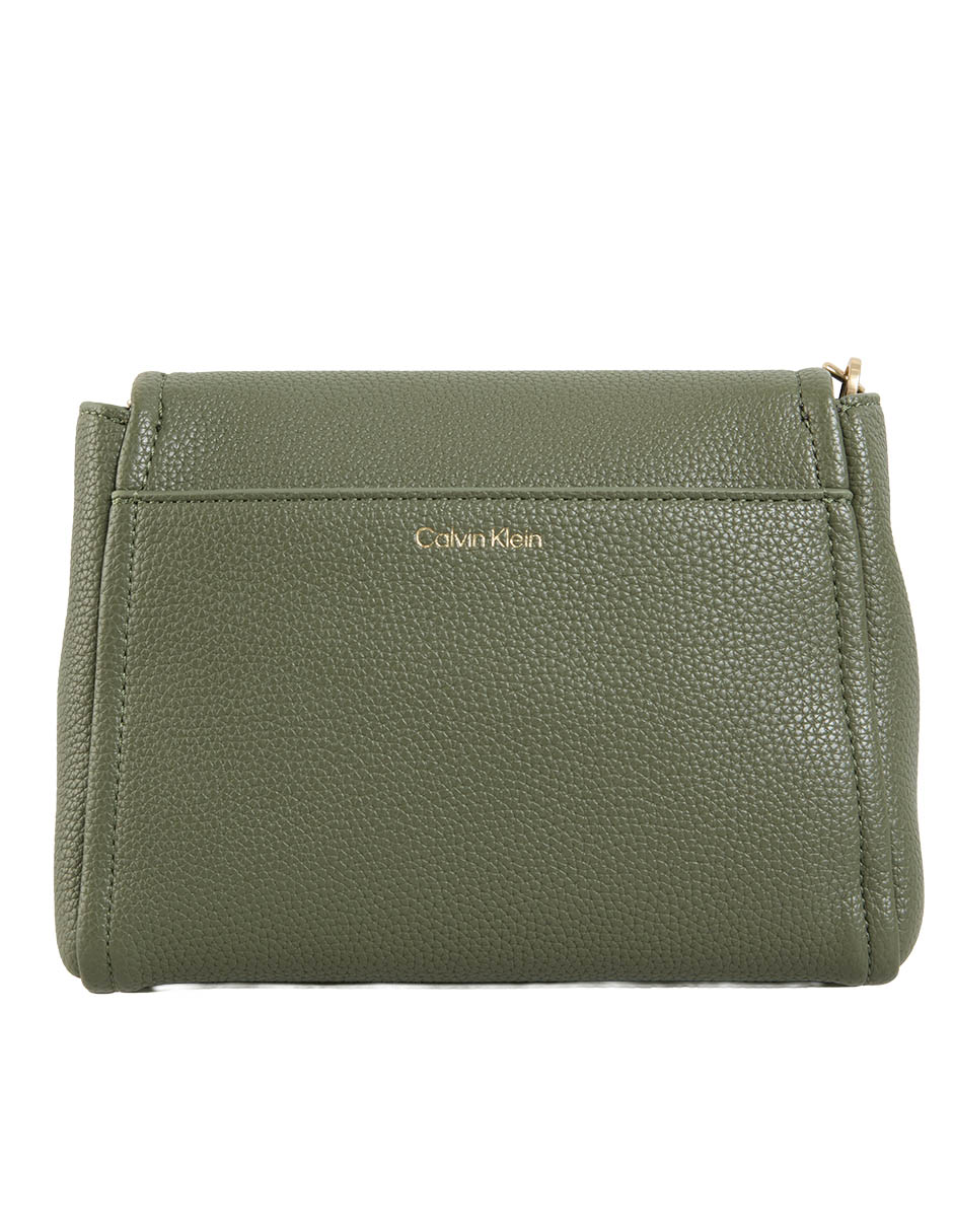 Bolsa crossbody Ck Hardware Emblem Pebble para mujer