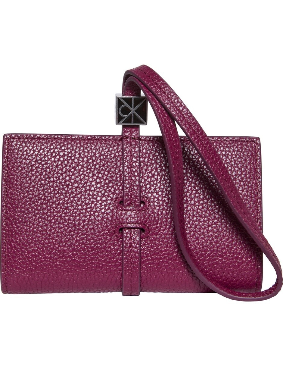 Bolsa crossbody Ck Hardware Emblem Pebble para mujer