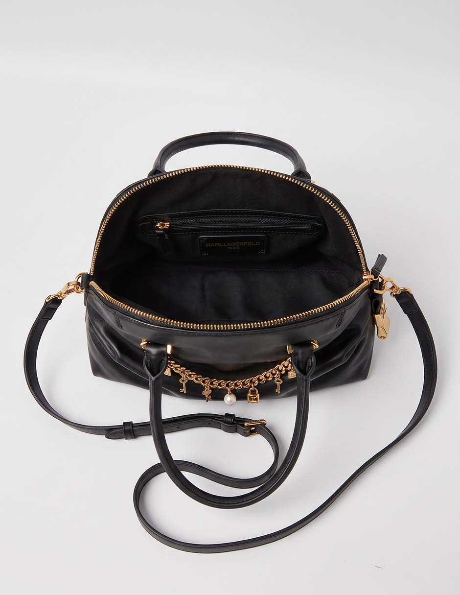 Bolsa satchel de piel para mujer 3