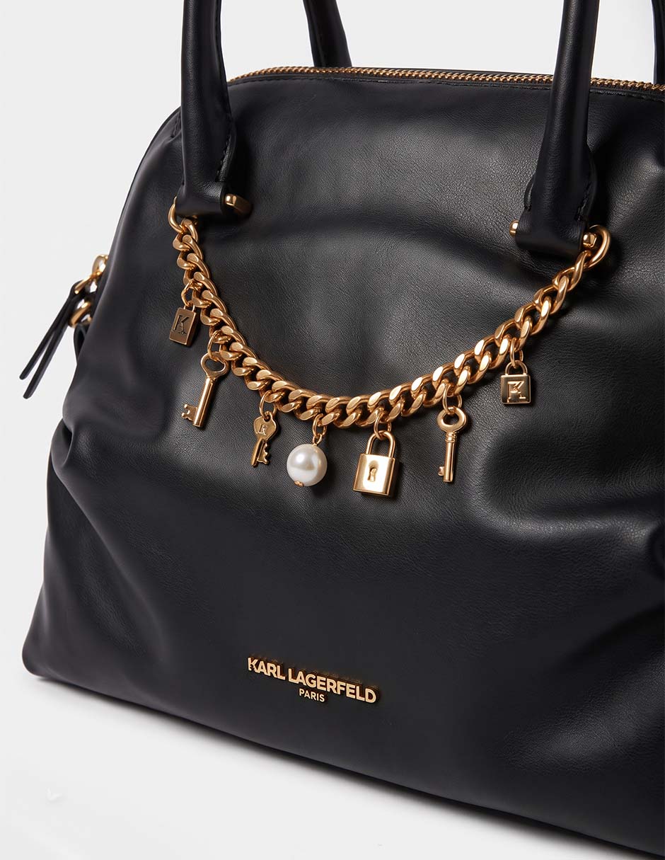 Bolsa satchel de piel para mujer 4