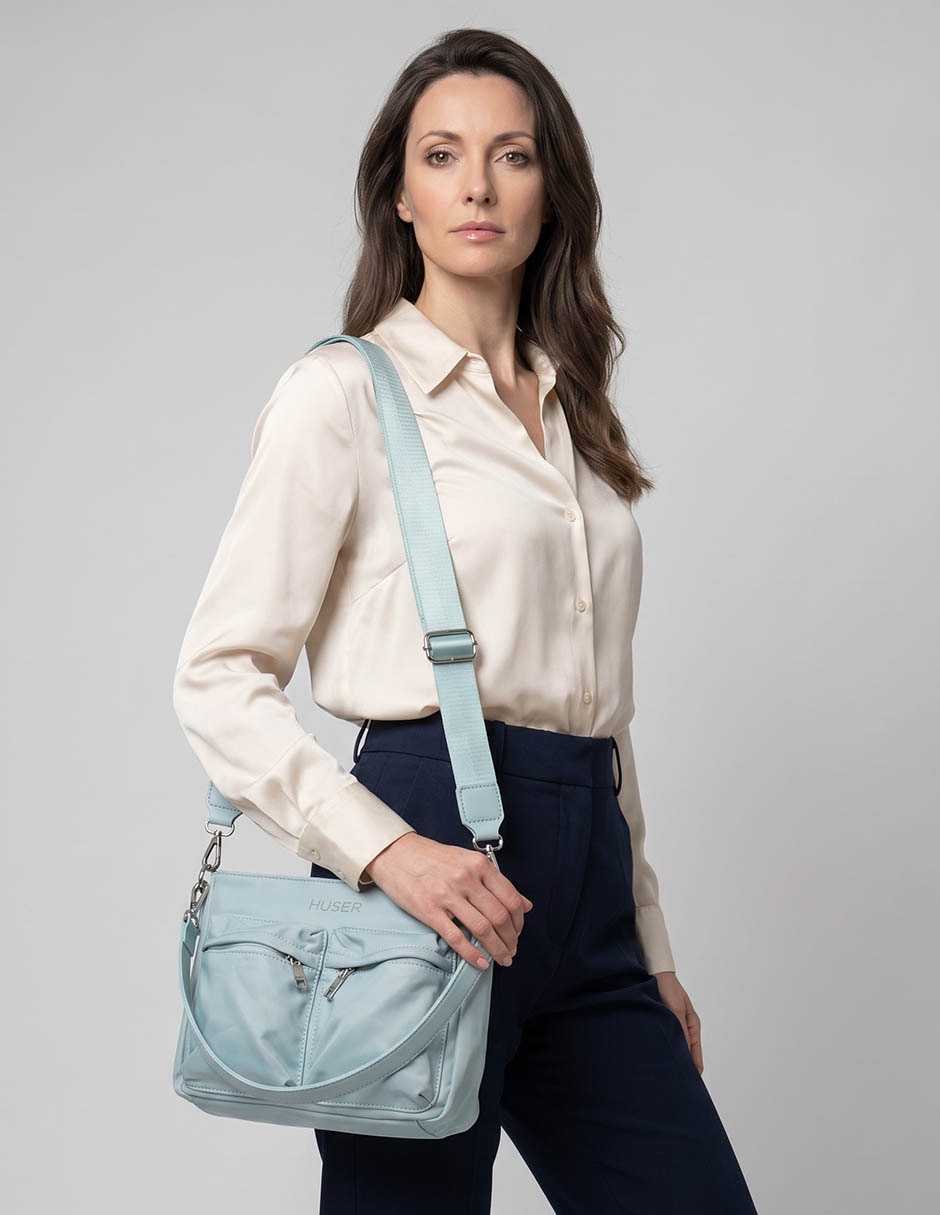 Bolsa crossbody Huser Basics para mujer