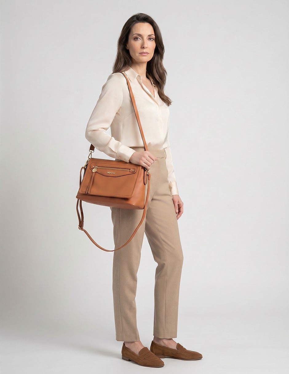 Bolsa crossbody Huser Basics para mujer