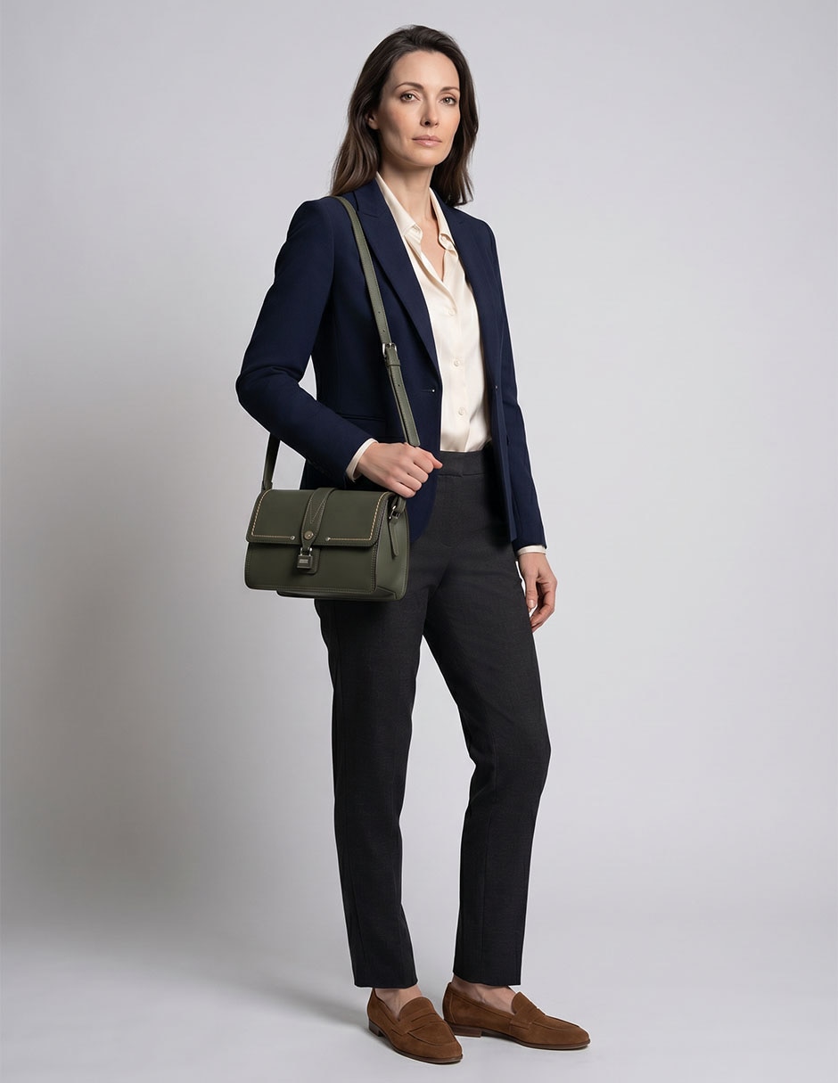 Bolsa crossbody Huser Basics para mujer