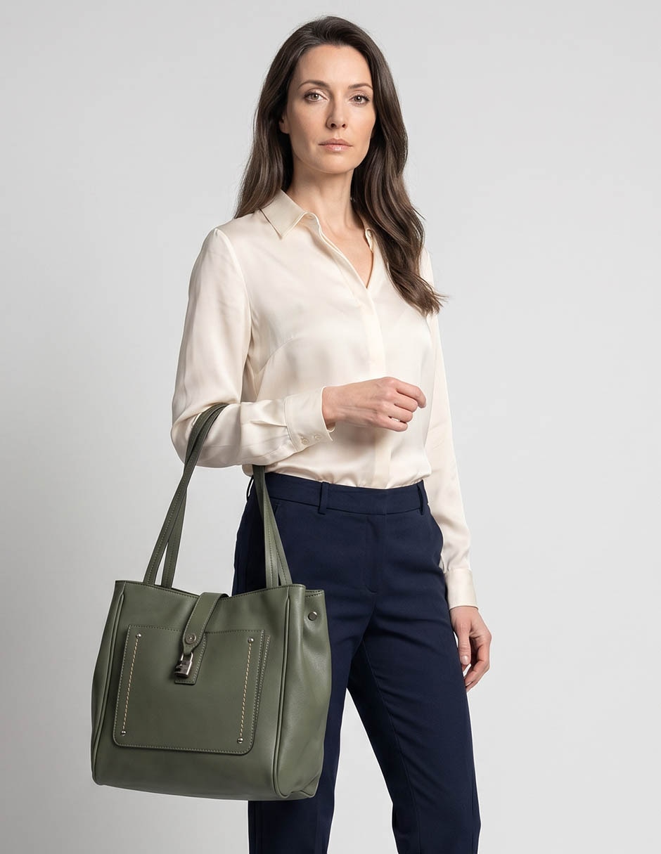 Bolsa tote Huser Basics para mujer