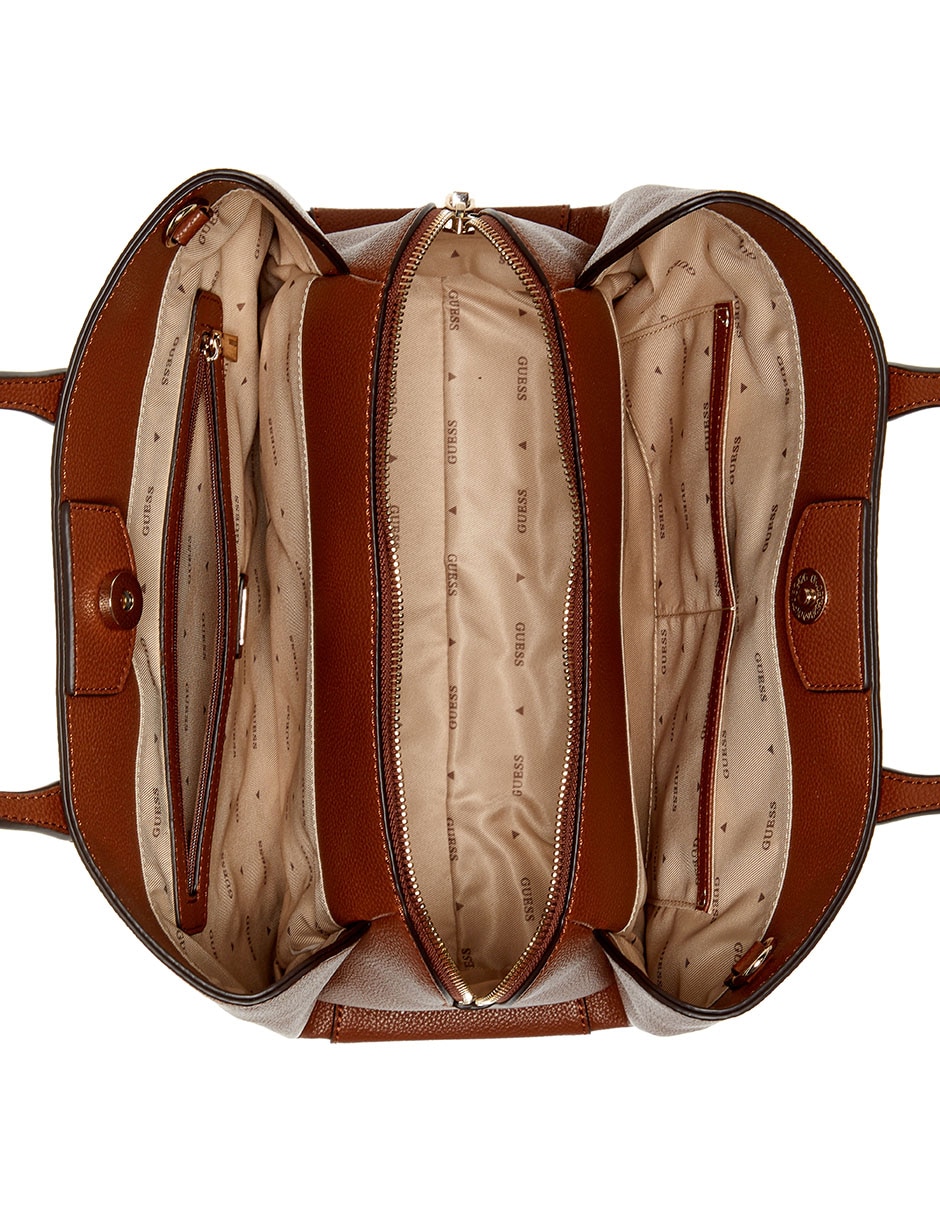 Bolsa satchel lucci guess para mujer 4
