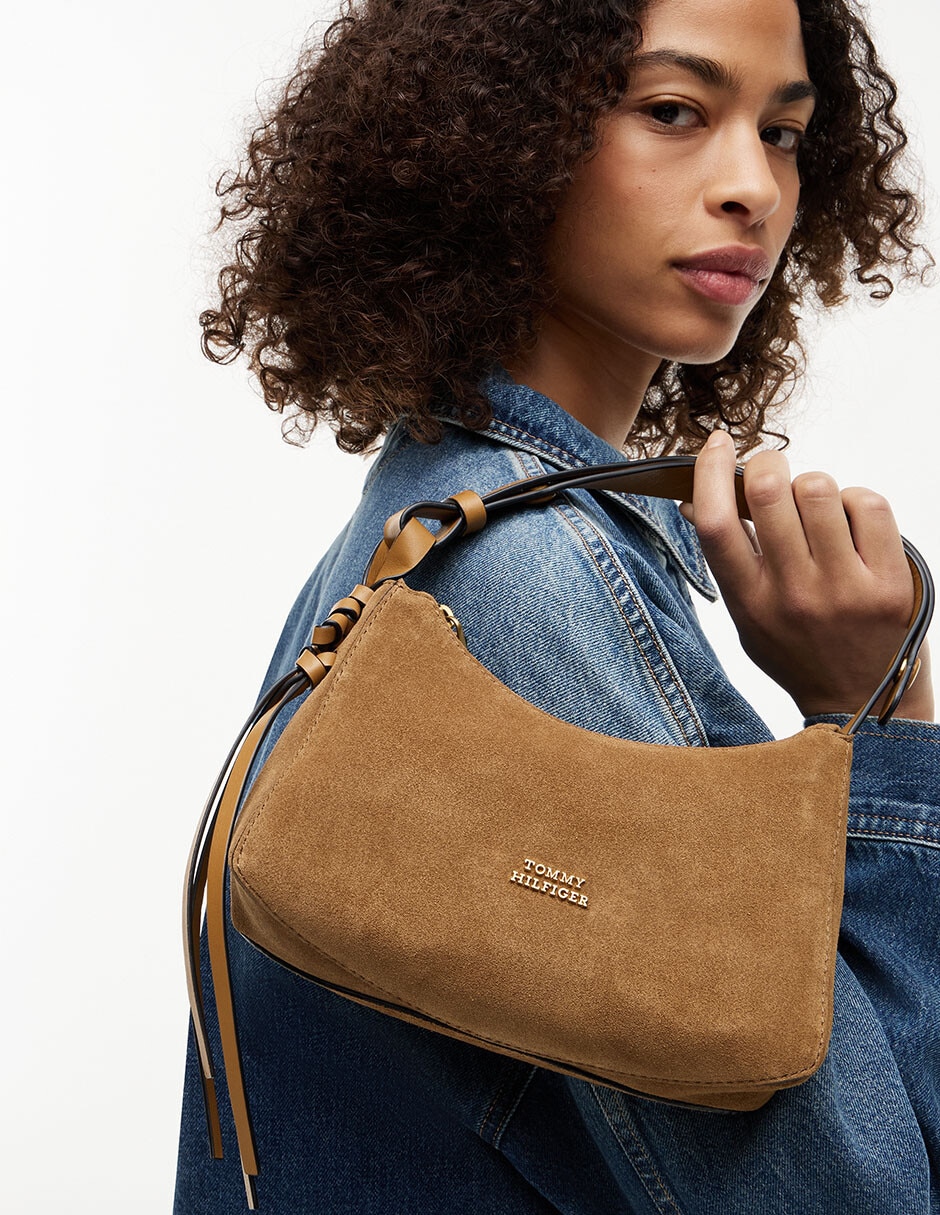 Bolsa shoulder statement de piel mujer 4