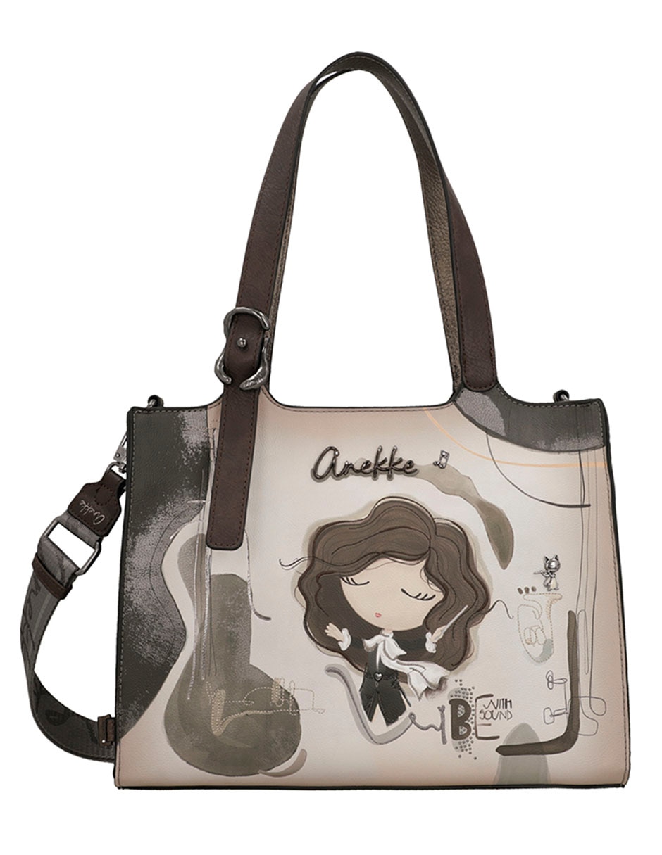 Bolsa satchel anekken para mujer