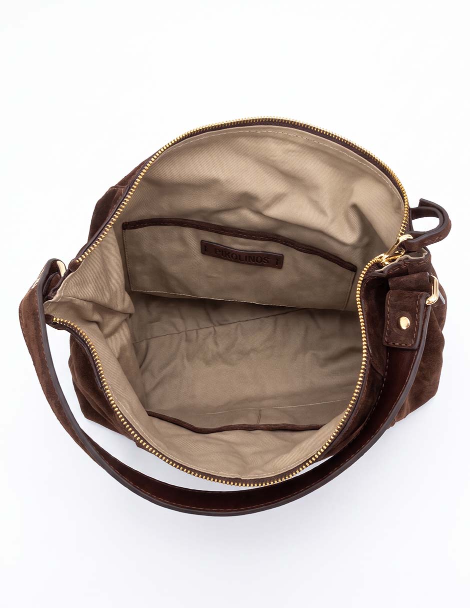 Bolsa hobo de piel para mujer 4