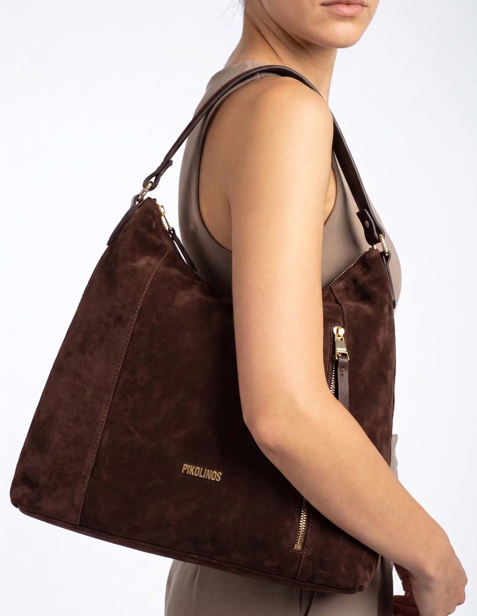 Bolsa hobo de piel para mujer 2
