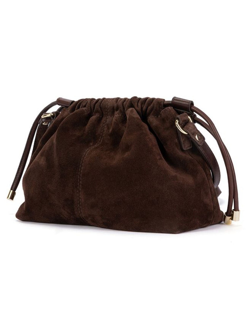 Bolsa bucket de piel para mujer 3