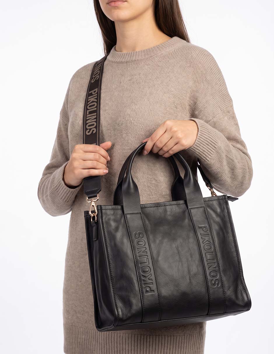 Bolsa tote de piel para mujer 2
