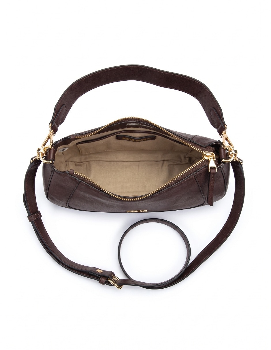 Bolsa satchel de piel para mujer 4