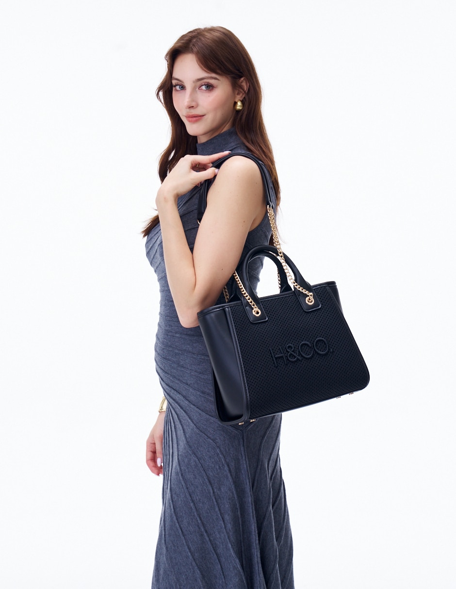 Bolsa satchel Quinn para mujer 7