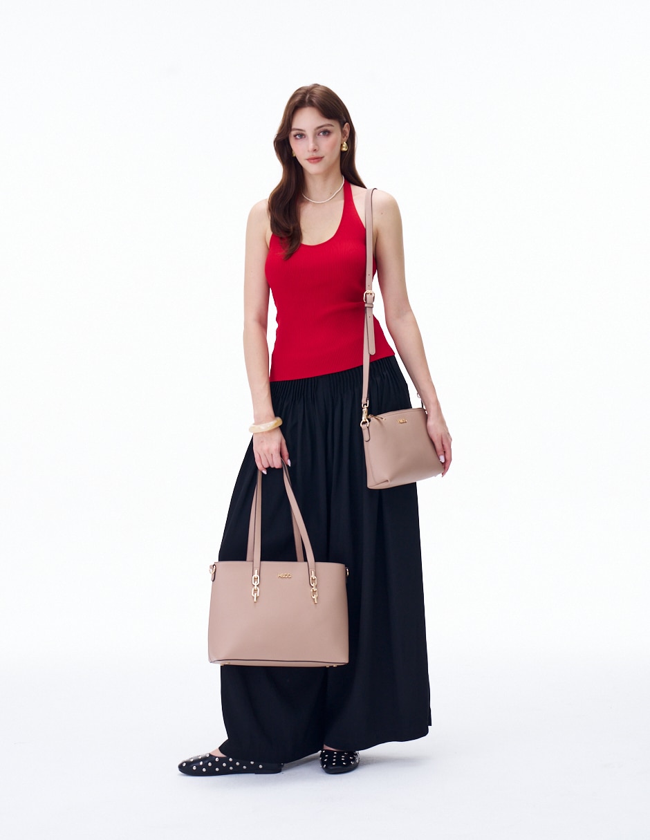 Set bolsa tote H&co Sadie para mujer