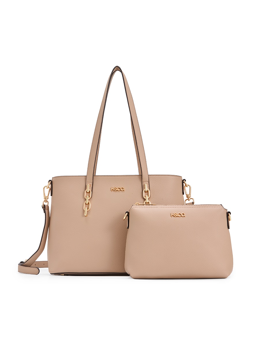 Set bolsa tote H&co Sadie para mujer