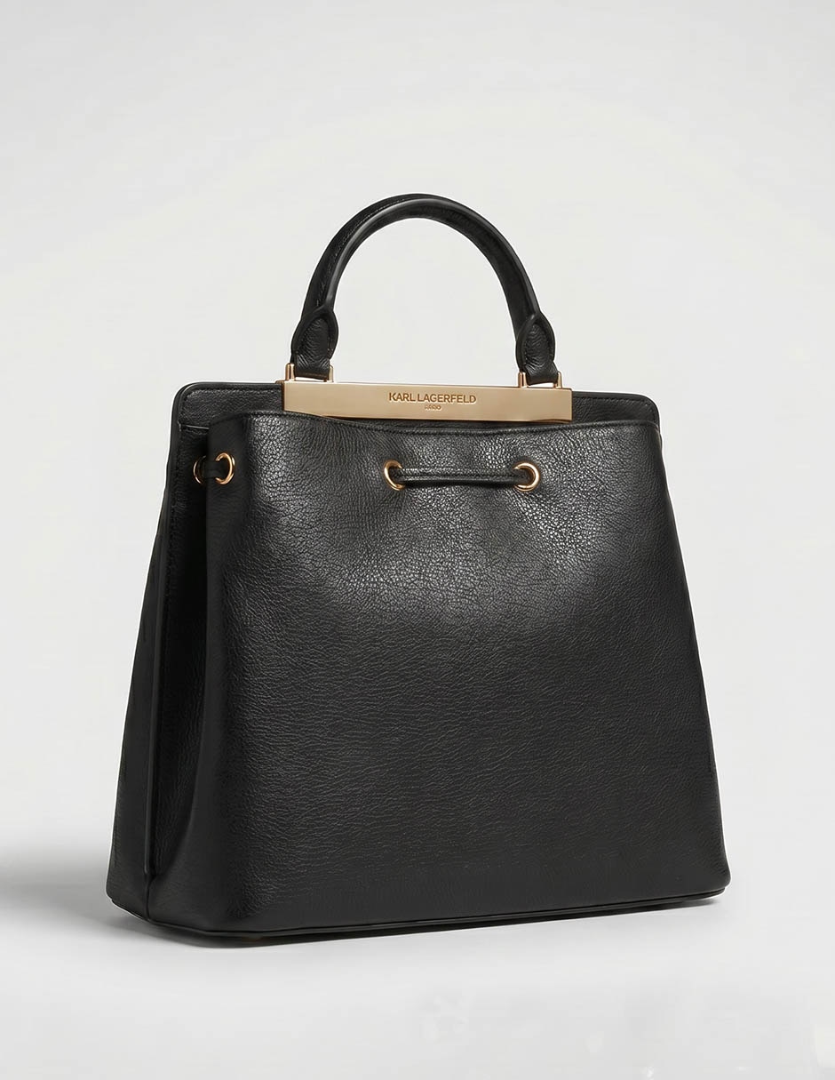 Bolsa bucket de piel para mujer 2