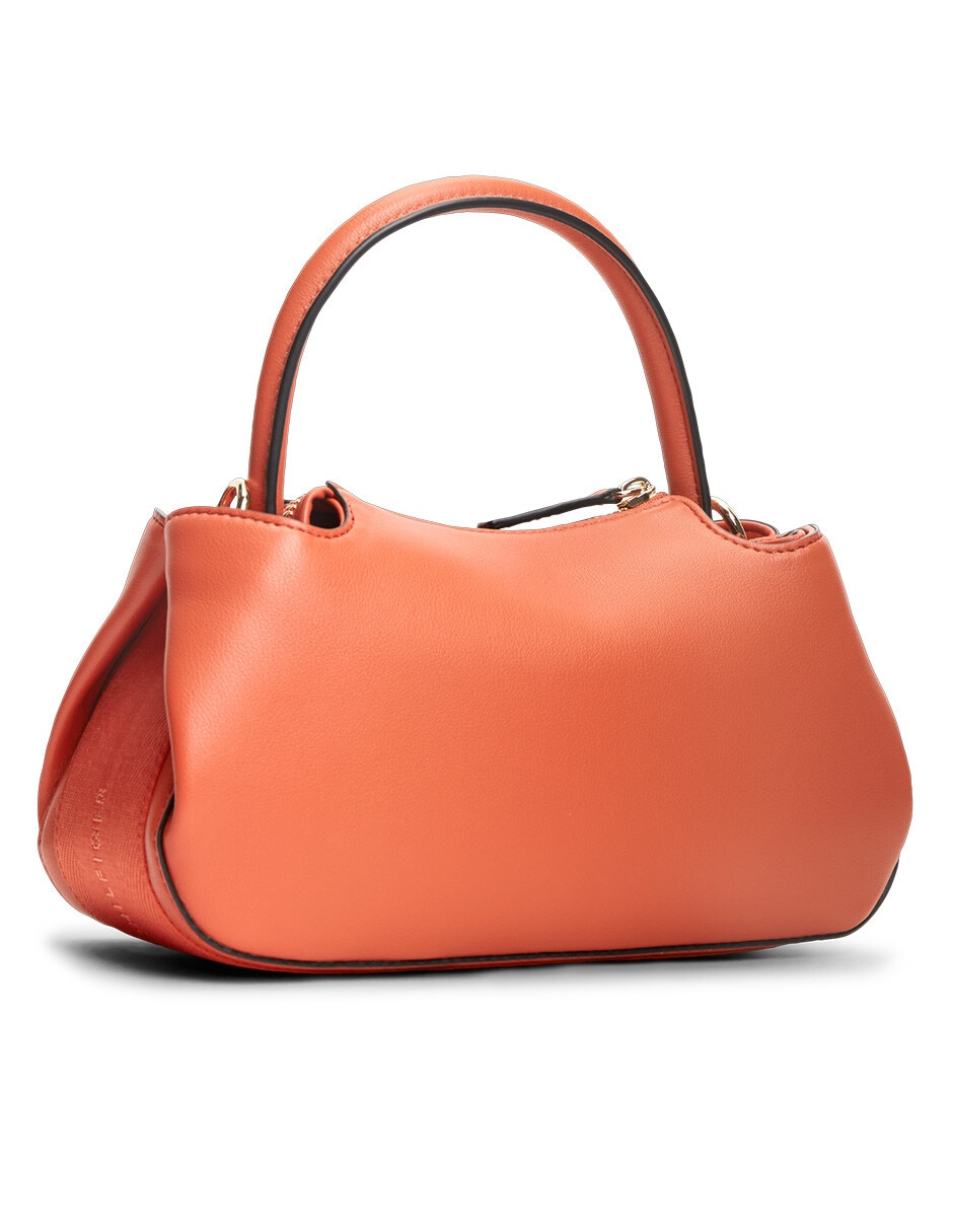 Bolsa shoulder logotape mini satchel mujer