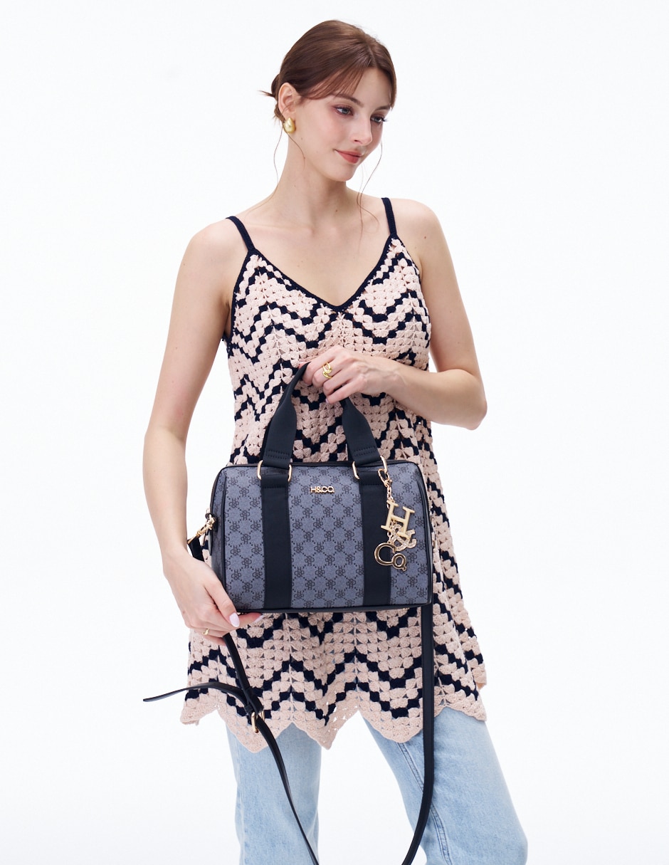 Bolsa satchel H&co Ruby para mujer