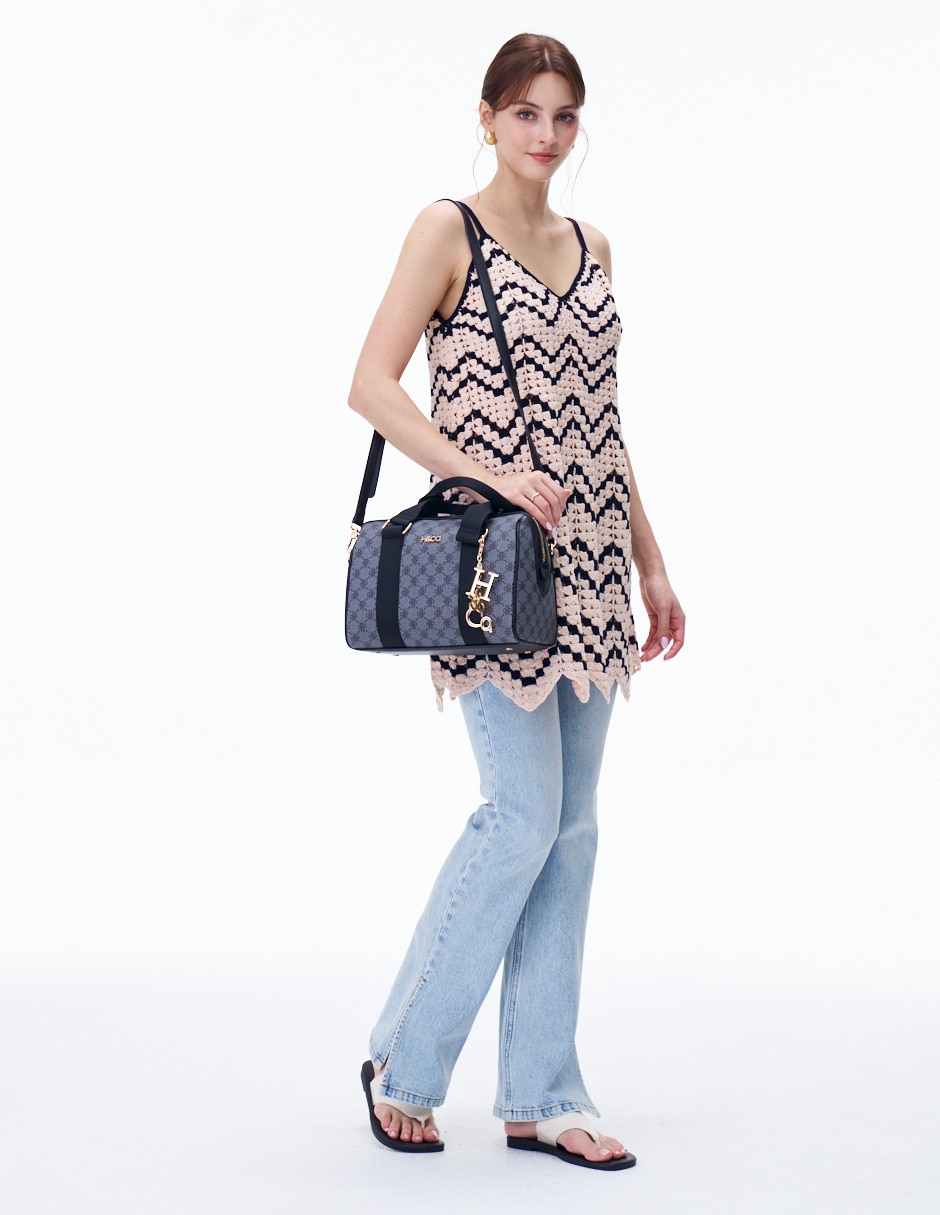 Bolsa satchel H&co Ruby para mujer