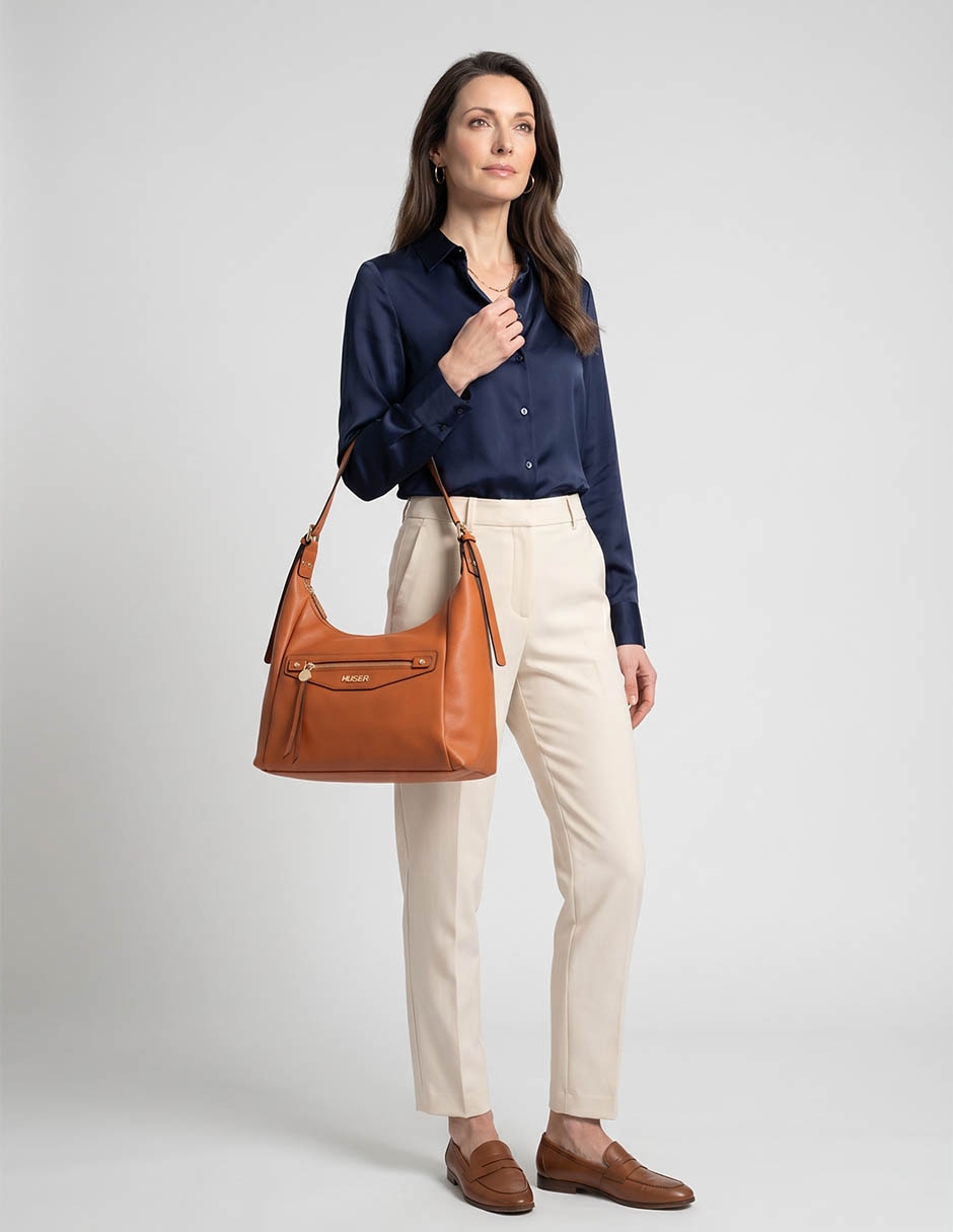 Bolsa shoulder huser basics para mujer