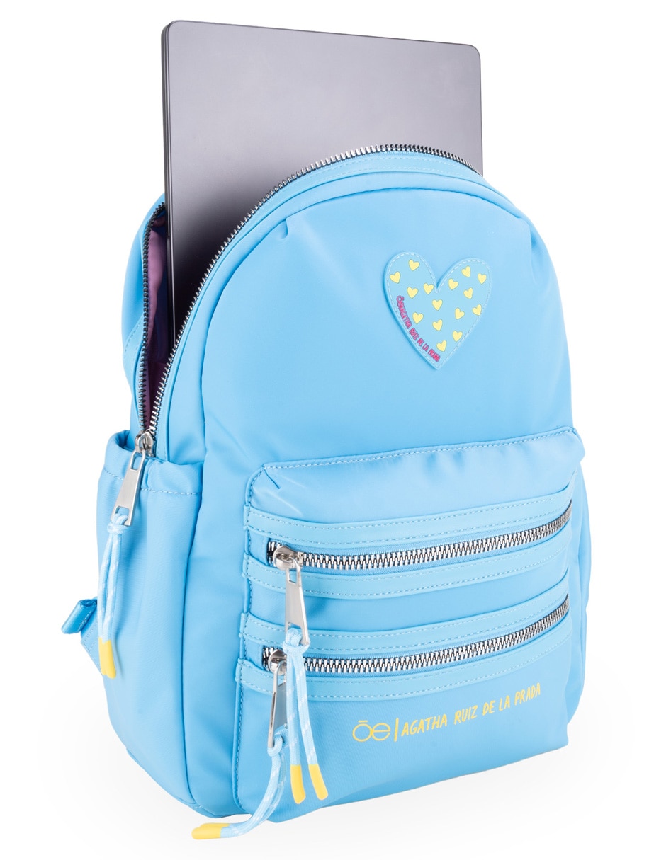 Mochila con porta laptop BTS Con Agatha 2026 para mujer 7