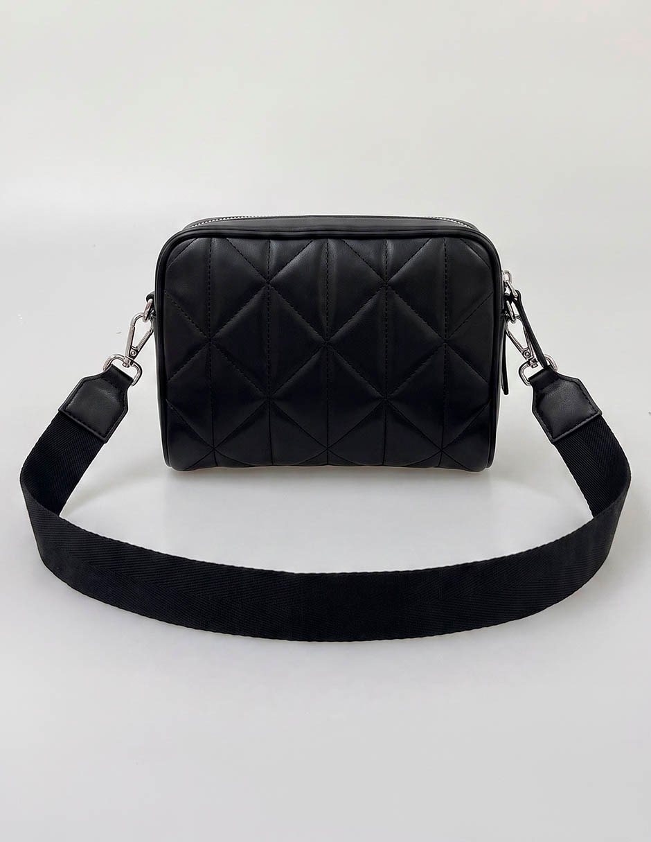 Bolsa crossbody quilted emblem para mujer 2