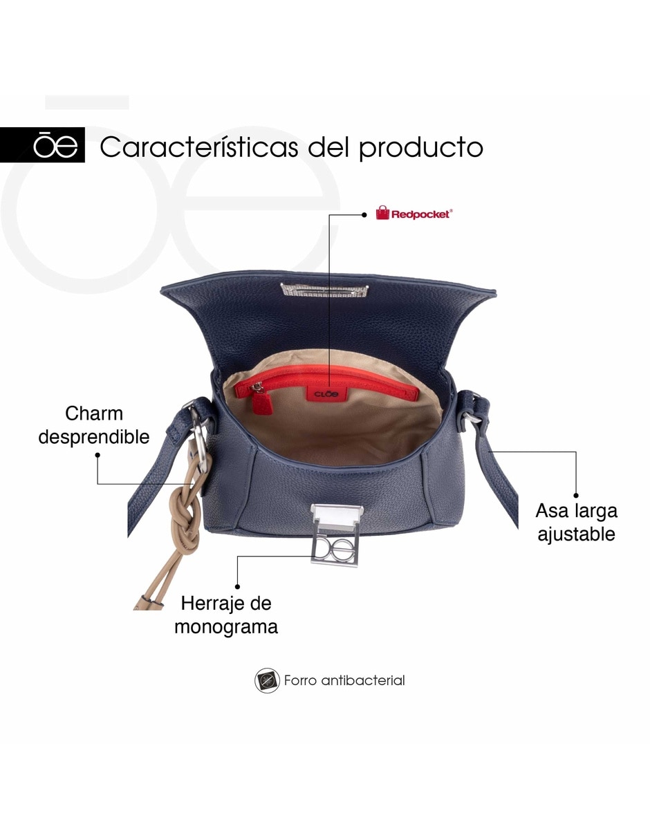 Bolsa crossbody Cloe Omod para mujer