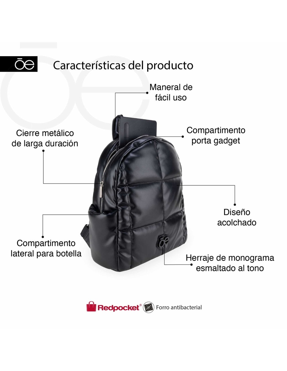 Mochila casual Cloe Ekedania para mujer