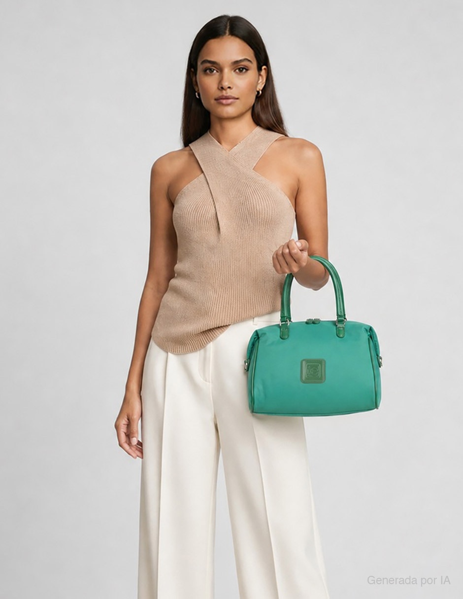 Bolsa bowler Esemylia para mujer 9