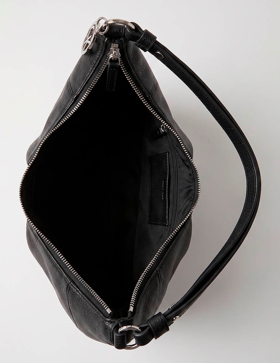 Bolsa hobo monogram charm para mujer 3