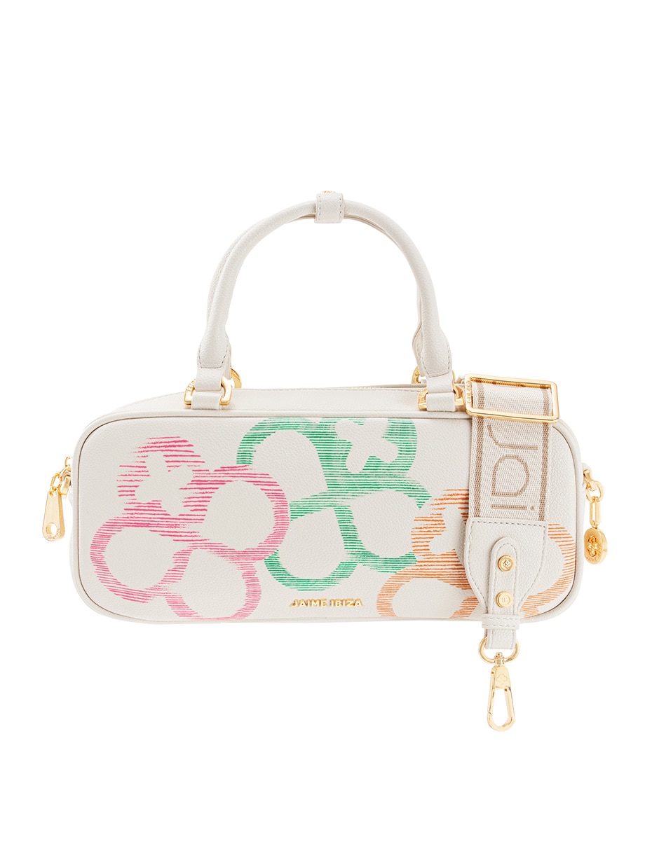 Bolsa Shoulder Voces De Poliuretano Para Mujer 1