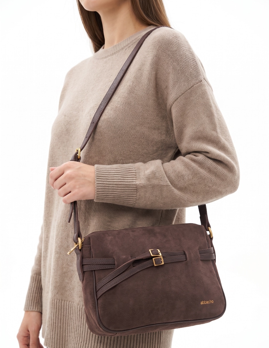 Bolsa shoulder de piel para mujer 5