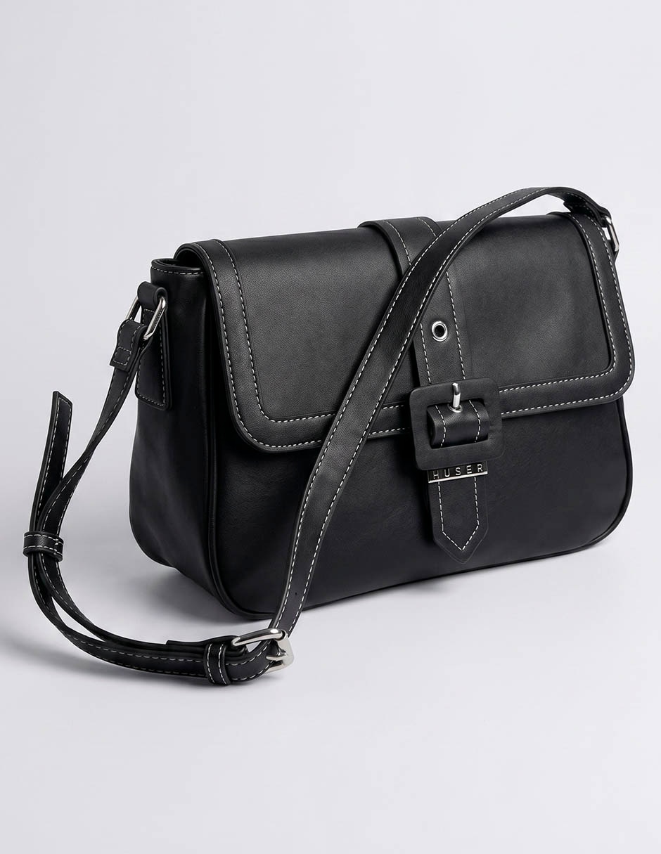Bolsa crossbody huser basics para mujer