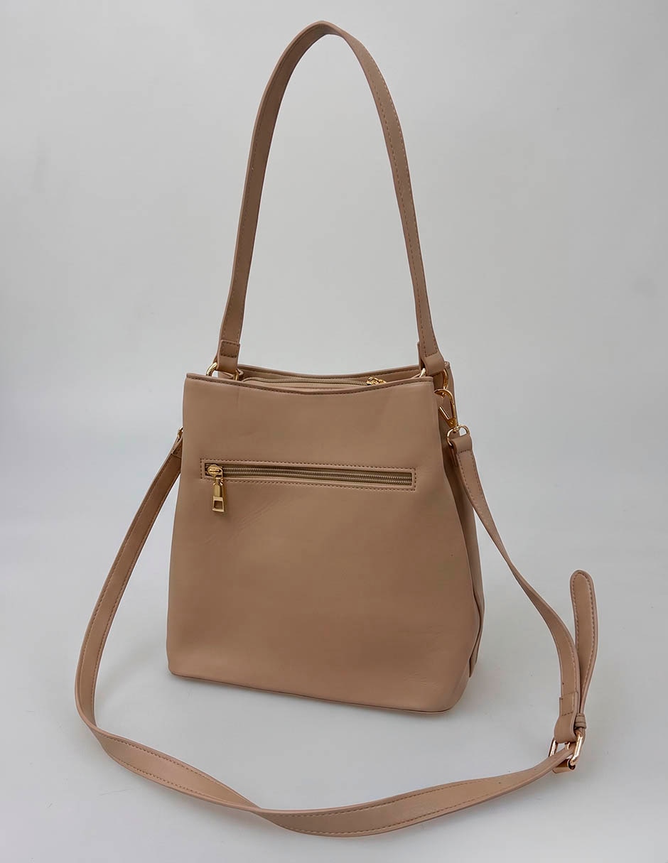 SATCHEL HUSER BASICS, BEIGE
